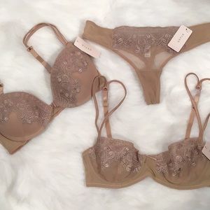 34 B bra bundle nude
